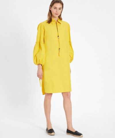 Max Mara Cotton Poplin Dress 20256924 1