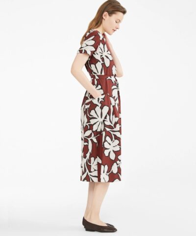 Max Mara Cresta Floral Belted Dress 20257608 2