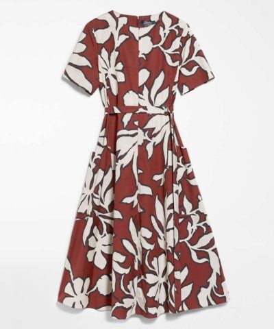 Max Mara Cresta Floral Belted Dress-20257611