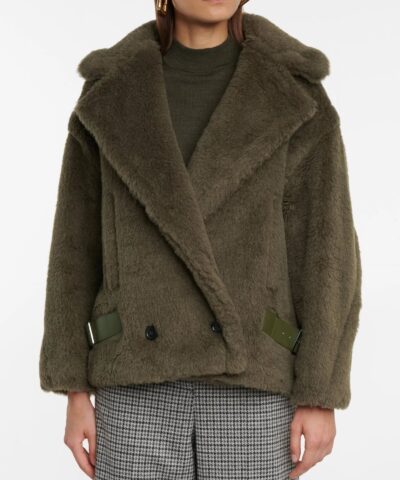Max Mara Kiota Camel Hair And Silk Jacket 20246873 3