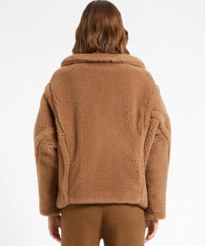 Max Mara Kiota Camel Hair And Silk Jacket 20246882 4