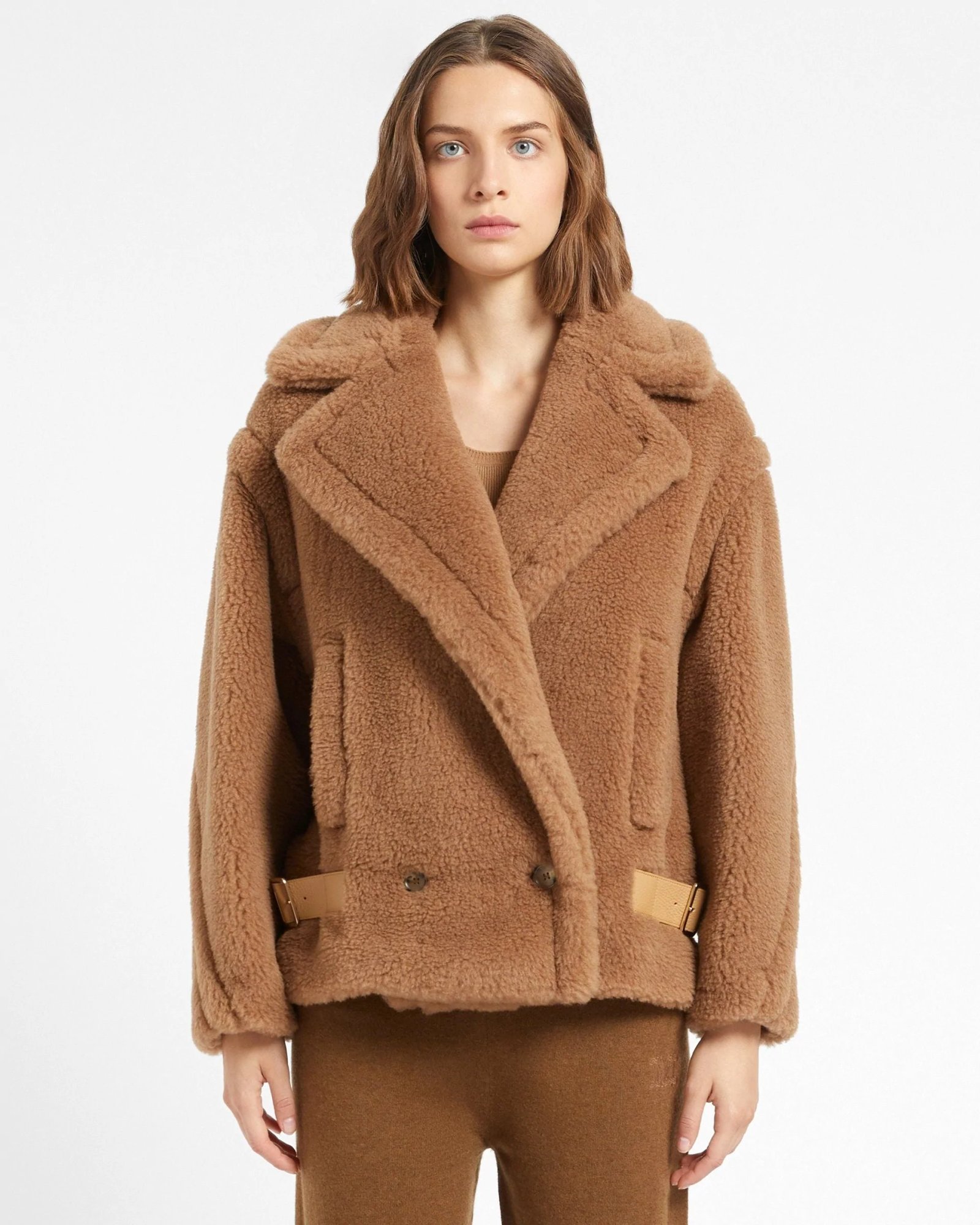 Max Mara Kiota Camel Hair And Silk Jacket-20246882