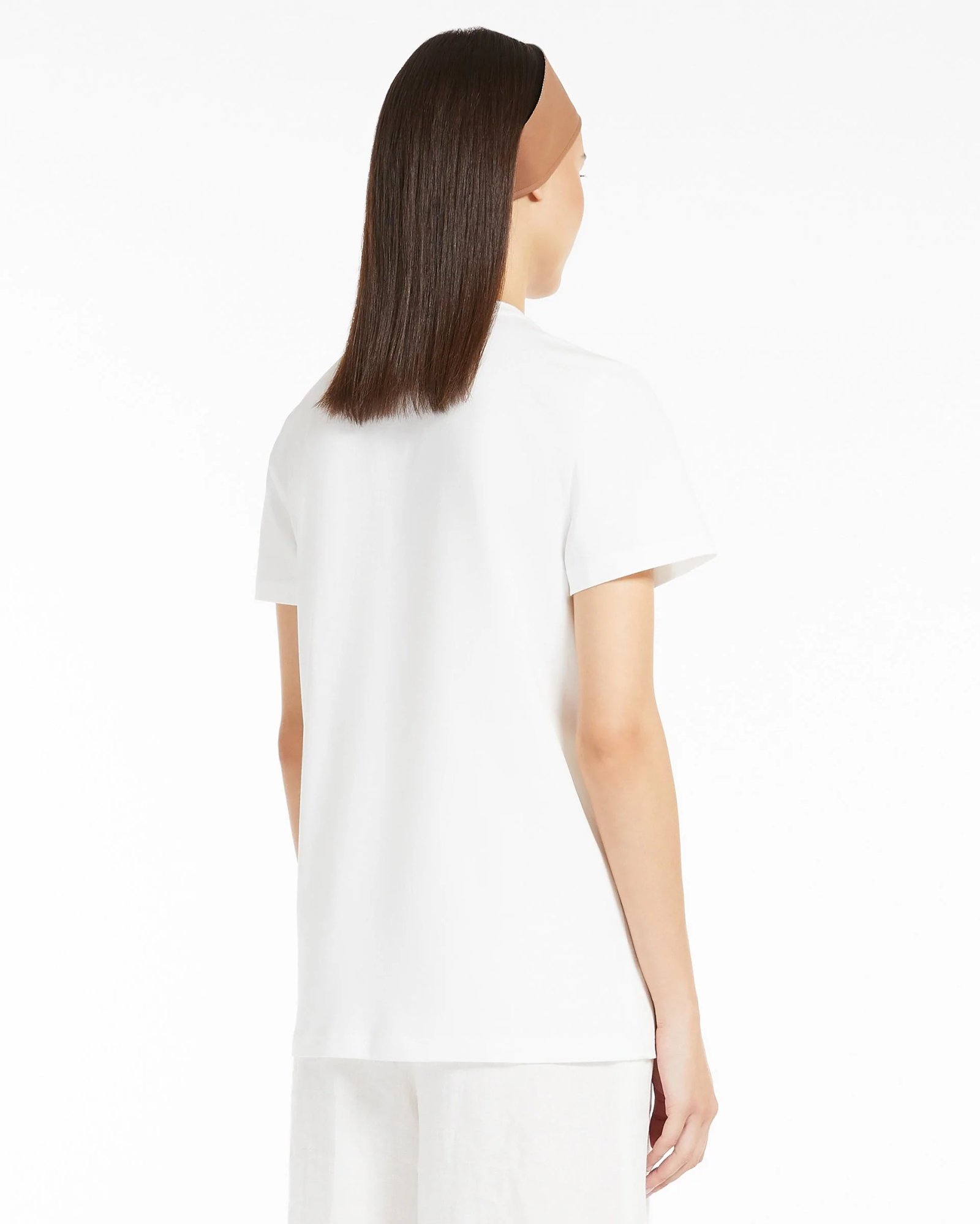 Alternative view of Max Mara Logo Printed Crewneck T-Shirt