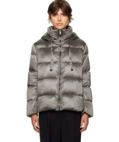 Max Mara Med Gray The Cube Spaces Down Jacket-20236375