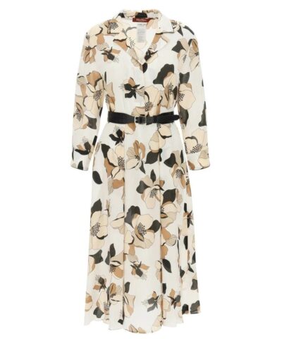 Max Mara Studio Floral Print Midi Dress-20253893