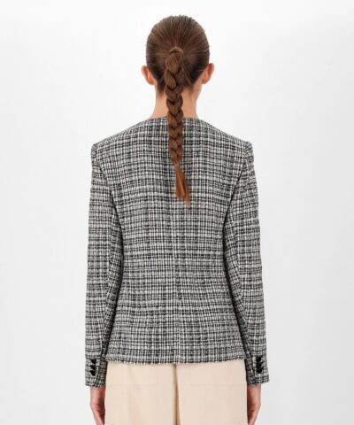 Max Mara Yarn Dyed Basketweave Jacket 20250223 3