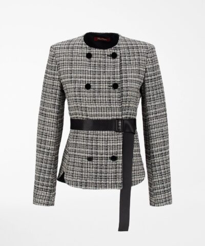 Max Mara Yarn Dyed Basketweave Jacket 20250223 4