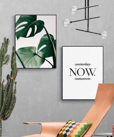 Nordic Canvas Modern Prints Plant Leaf 20219559 1
