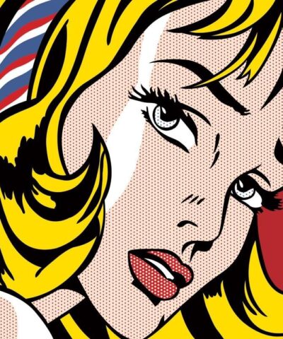 POP Art Canvas Painting Wall Art-20219427