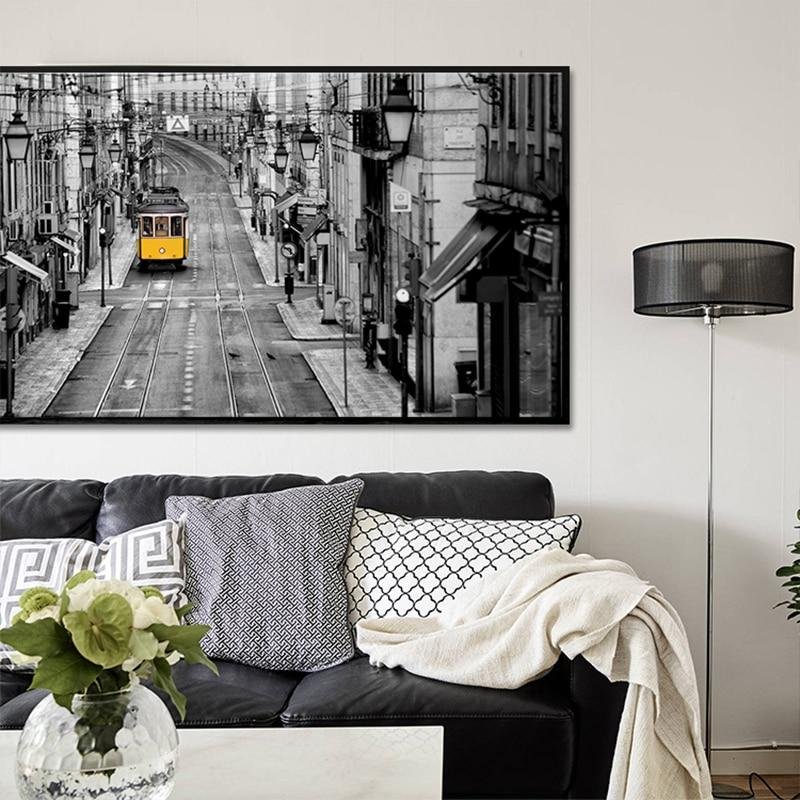 Alternative view of Photography Retro Yellow Bus, Wall Art