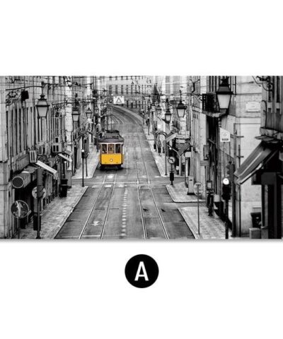 Photography Retro Yellow Bus, Wall Art-20219484
