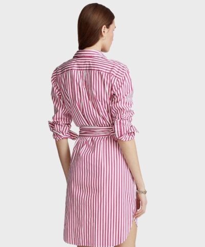 Polo Ralph Lauren Belted Striped Shirt Dress 20236753 1