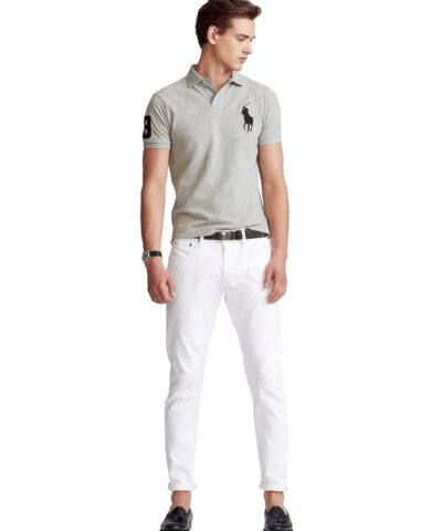 Polo Ralph Lauren Big Pony Custom Slim Fit Mesh Polo Shirt 20254019 2