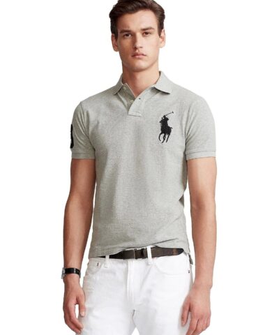 Polo Ralph Lauren Big Pony Custom Slim Fit Mesh Polo Shirt-20254028
