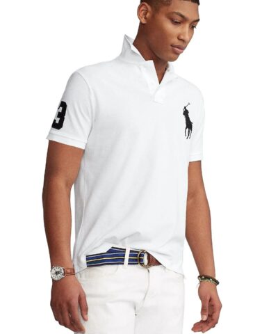 Polo Ralph Lauren Big Pony Custom Slim Fit Mesh Polo Shirt-20254031