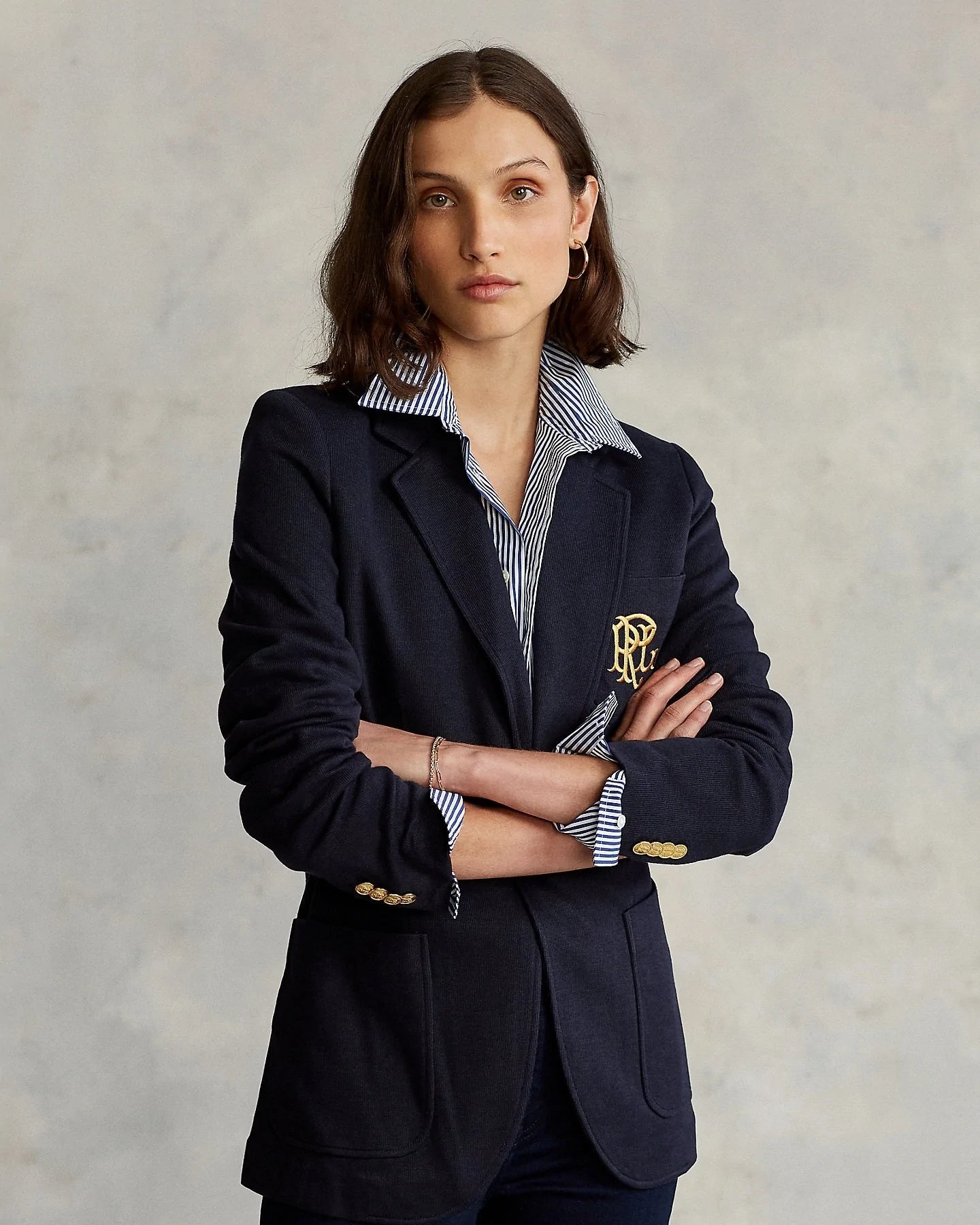 Polo Ralph Lauren Double-Knit Jacquard Blazer-20239942