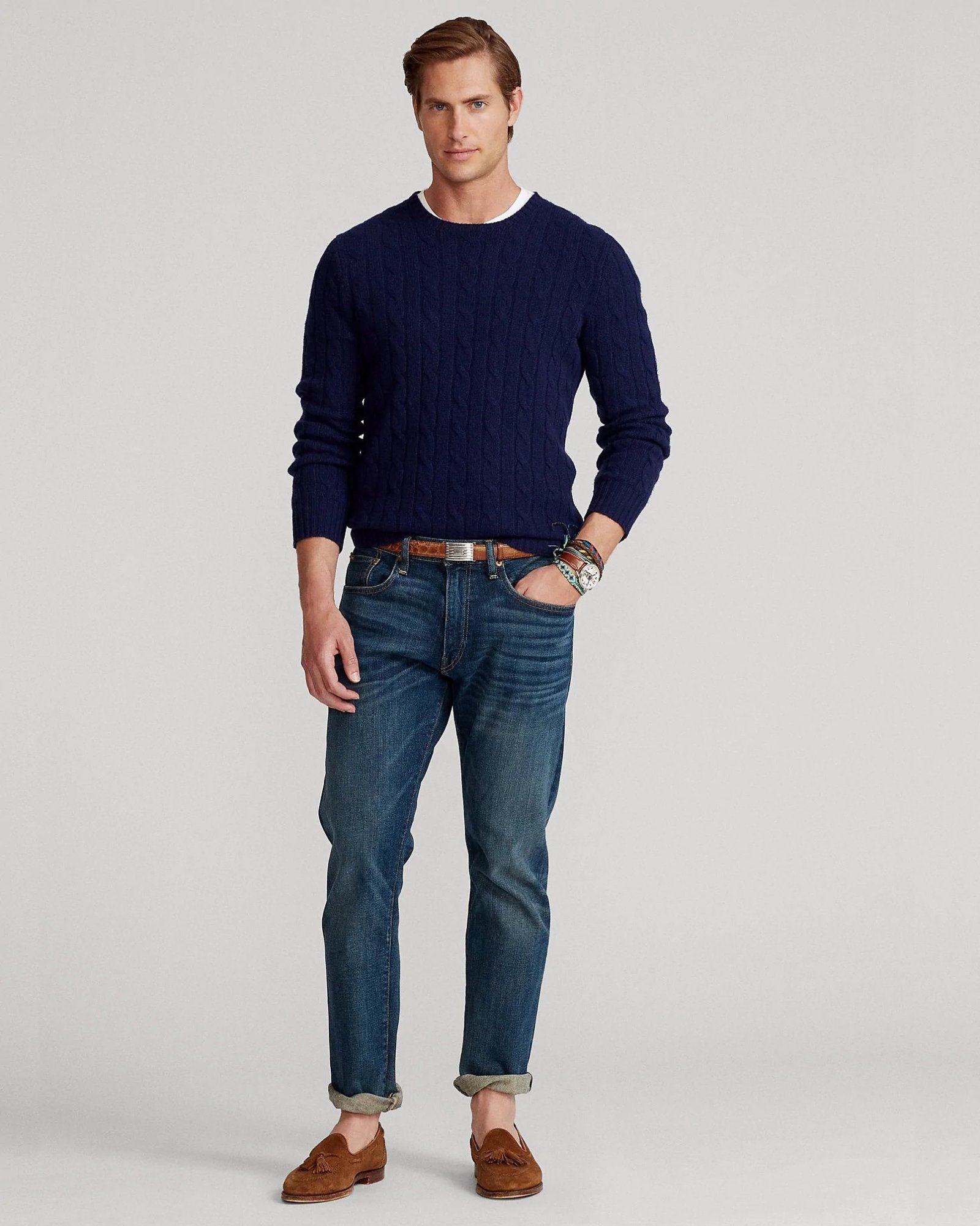 Alternative view of Polo Ralph Lauren Hampton Relaxed Straight Jean