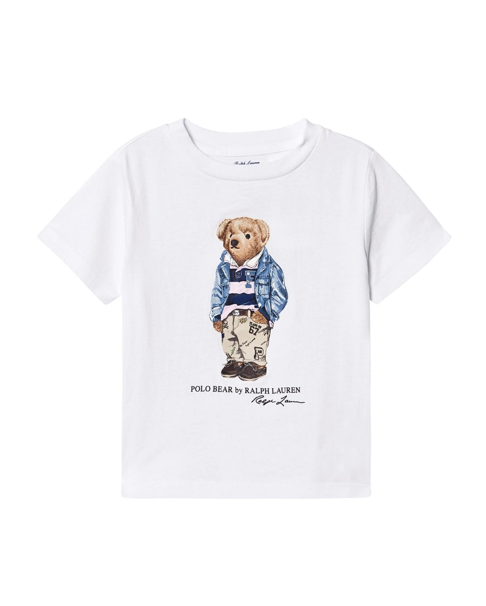 Polo Ralph Lauren Preppy Bear Baby T-Shirt White-20241679