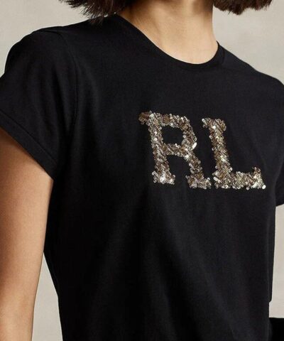Polo Ralph Lauren Sequins Logo Short Sleeves T Shirt 20241702 2