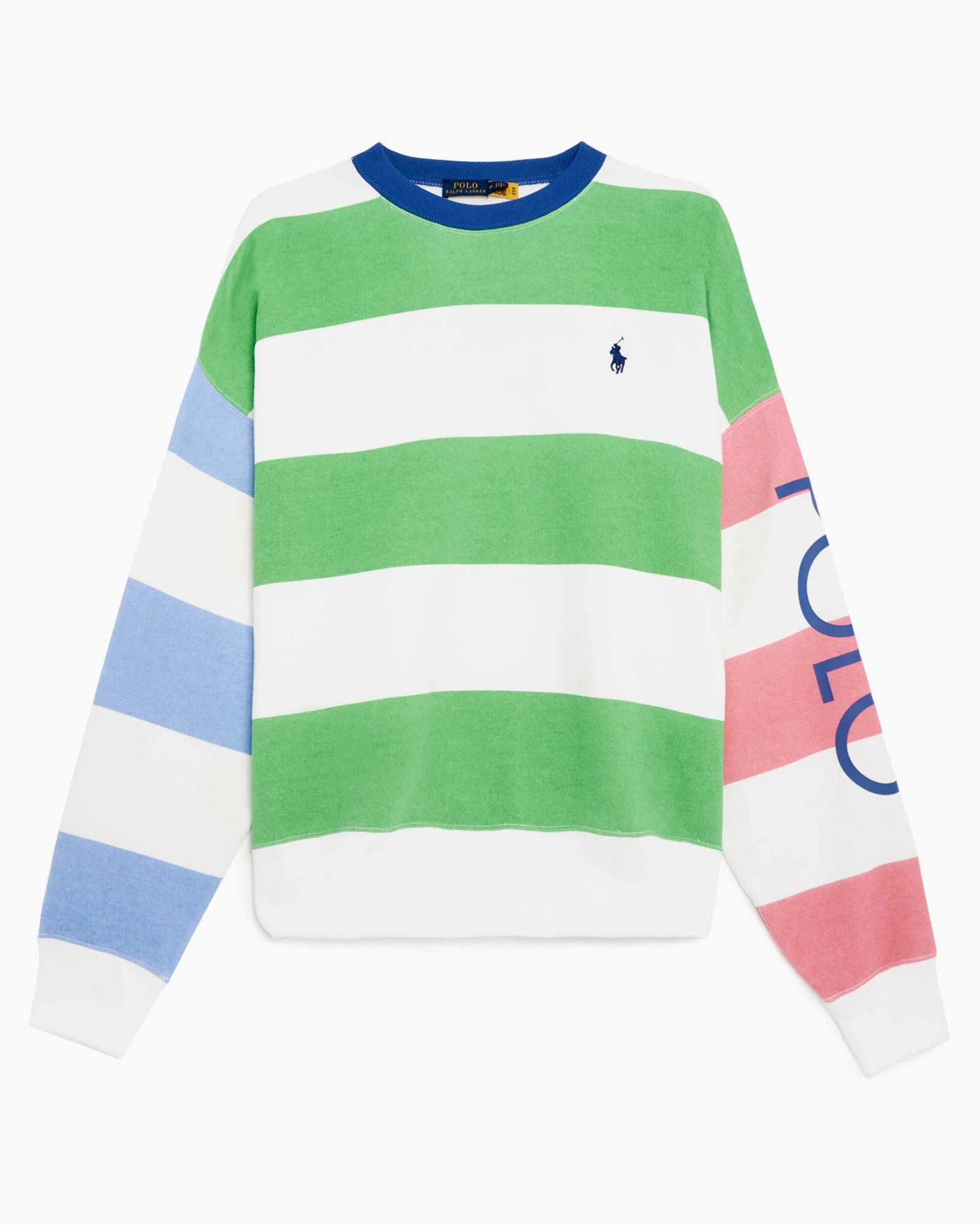 Polo Ralph Lauren Striped Fleece Sweatshirt-20239122