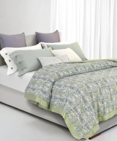 Ralph Lauren Home Paisley Series Cool Comforter In Soft Green Multi 20241692 2