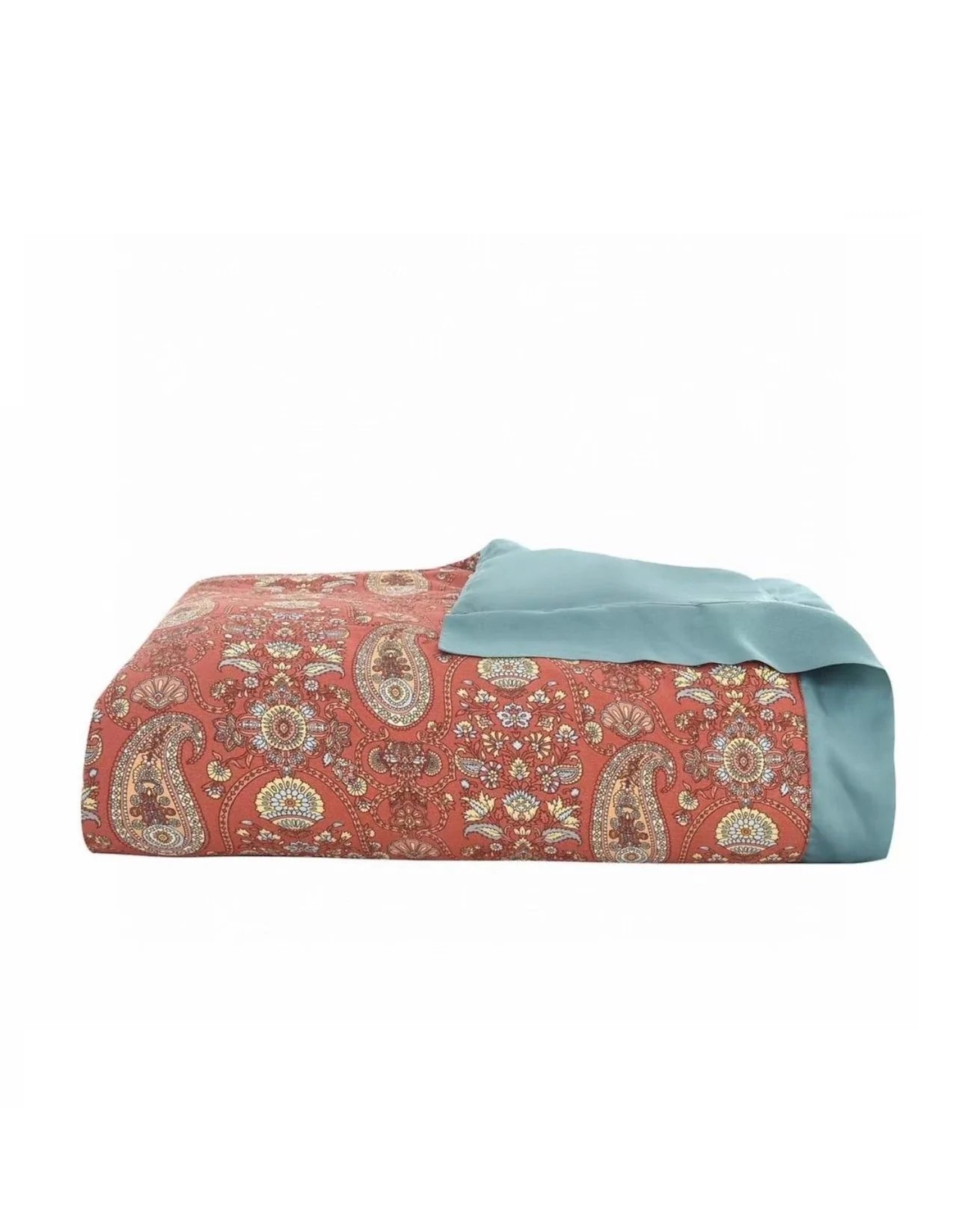 Alternative view of Ralph Lauren Home Paisley Series Cool Comforter In Soft Red Multi