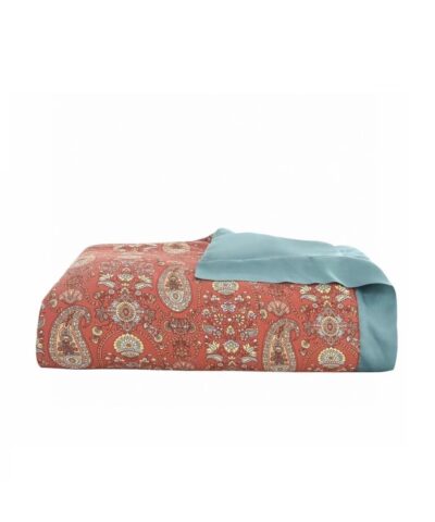Ralph Lauren Home Paisley Series Cool Comforter In Soft Red Multi-20241698