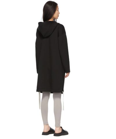 S Max Mara Black Adesso Zip Up Hoodie 20237959 1