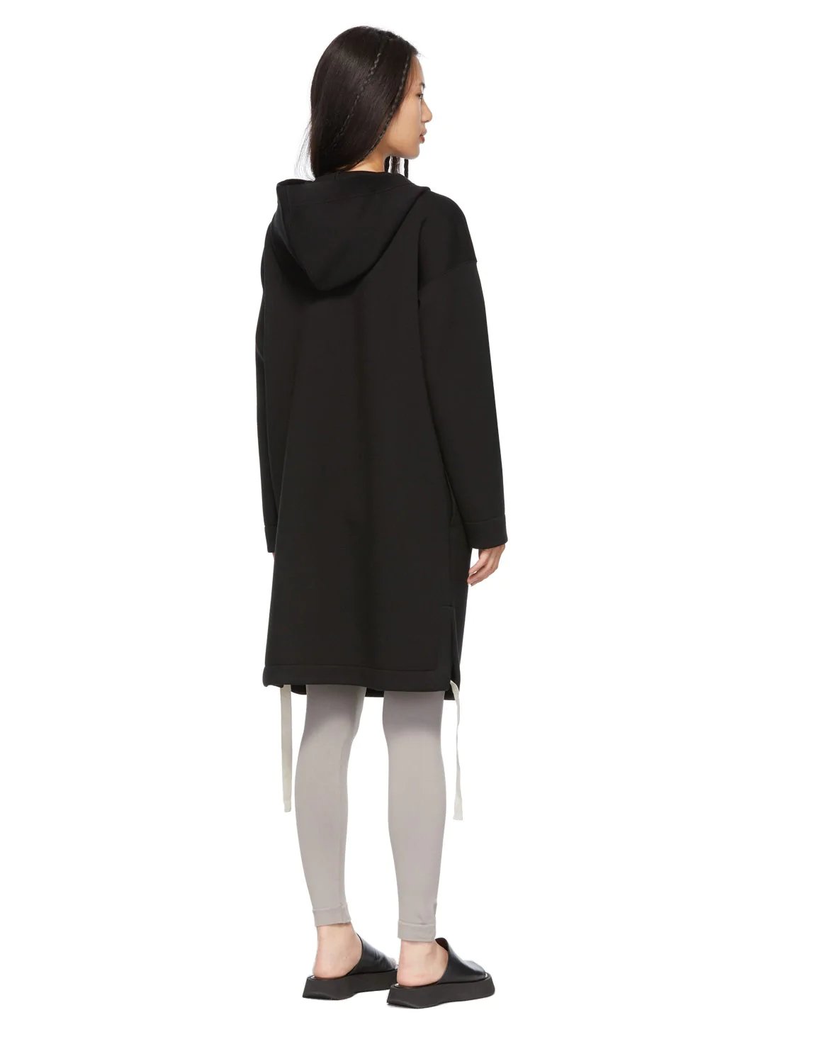 Alternative view of S Max Mara Black Adesso Zip-Up Hoodie