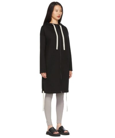 S Max Mara Black Adesso Zip Up Hoodie 20237959 3