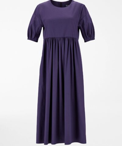 S Max Mara Cotton Poplin Purple Dress 20253998 3