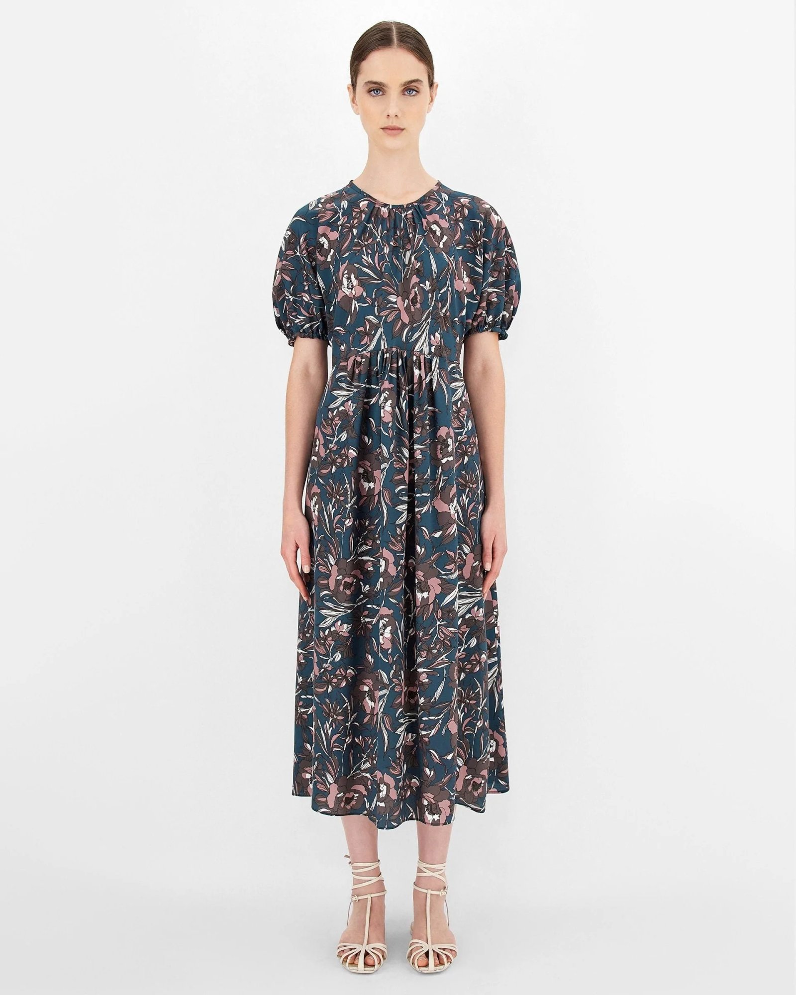Alternative view of S Max Mara Silk Crepe de Chine Dress