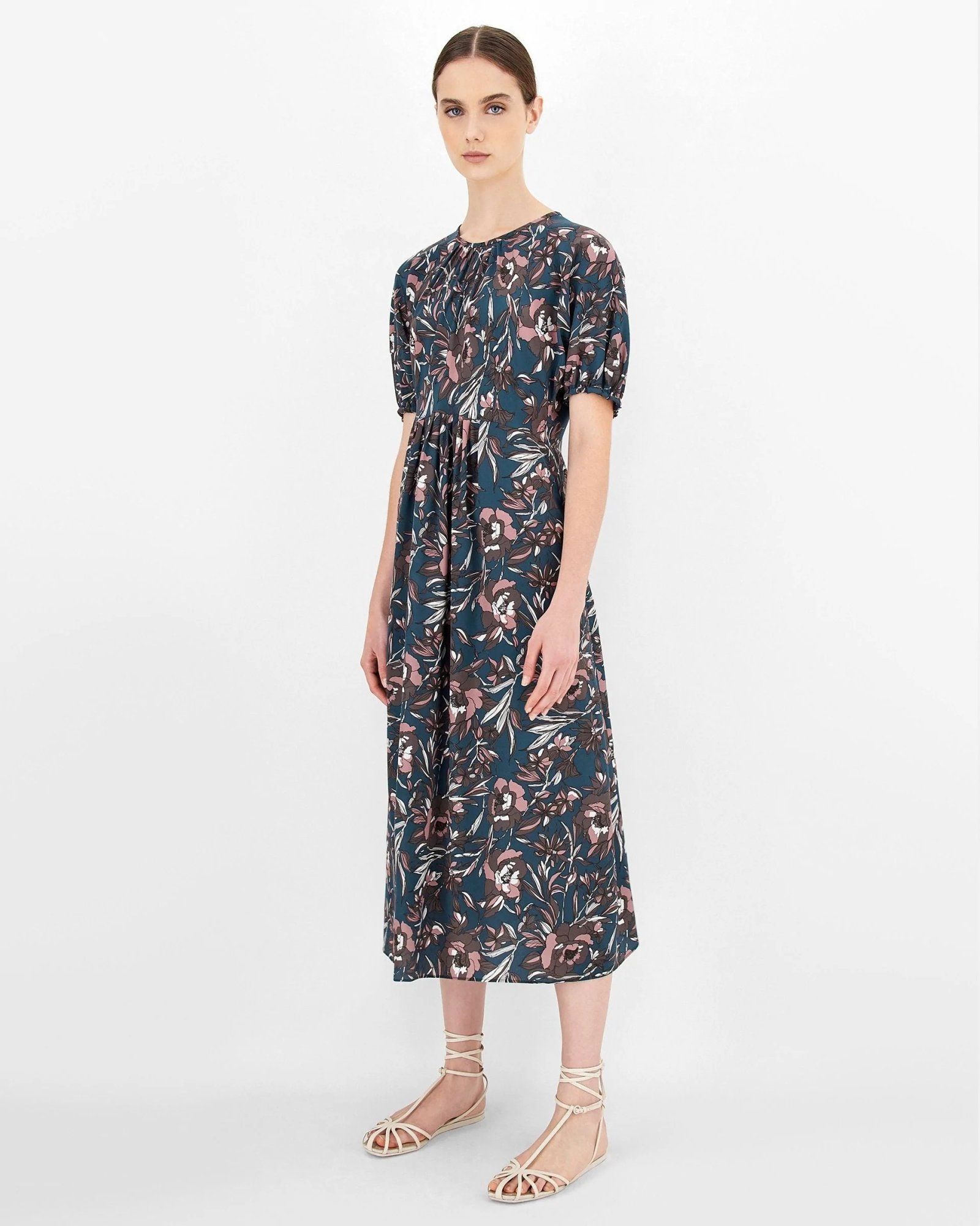 S Max Mara Silk Crepe de Chine Dress-20253959