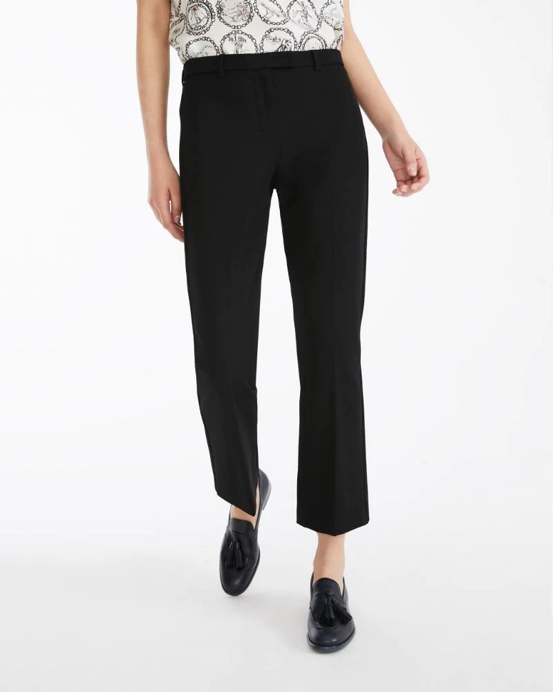 Alternative view of S Max Mara Stretch Cotton-Blend Trousers
