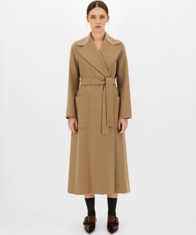 S Max Mara Wool Coat Gold 20246634 1