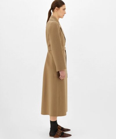 S Max Mara Wool Coat Gold 20246634 2