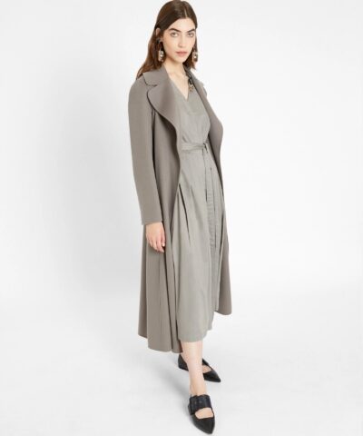S Max Mara Wool Coat Medium Grey 20246643 1