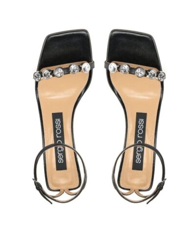 Sergio Rossi Sr1 Black Sandals 60 mm 20240443 3