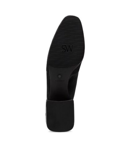 Stuart Weitzman Accordion Black Suede Bootie - Image 5