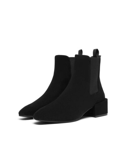 Stuart Weitzman Accordion Suede Chelsea Bootie 20239023 1
