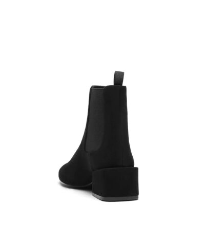 Stuart Weitzman Accordion Suede Chelsea Bootie 20239023 4