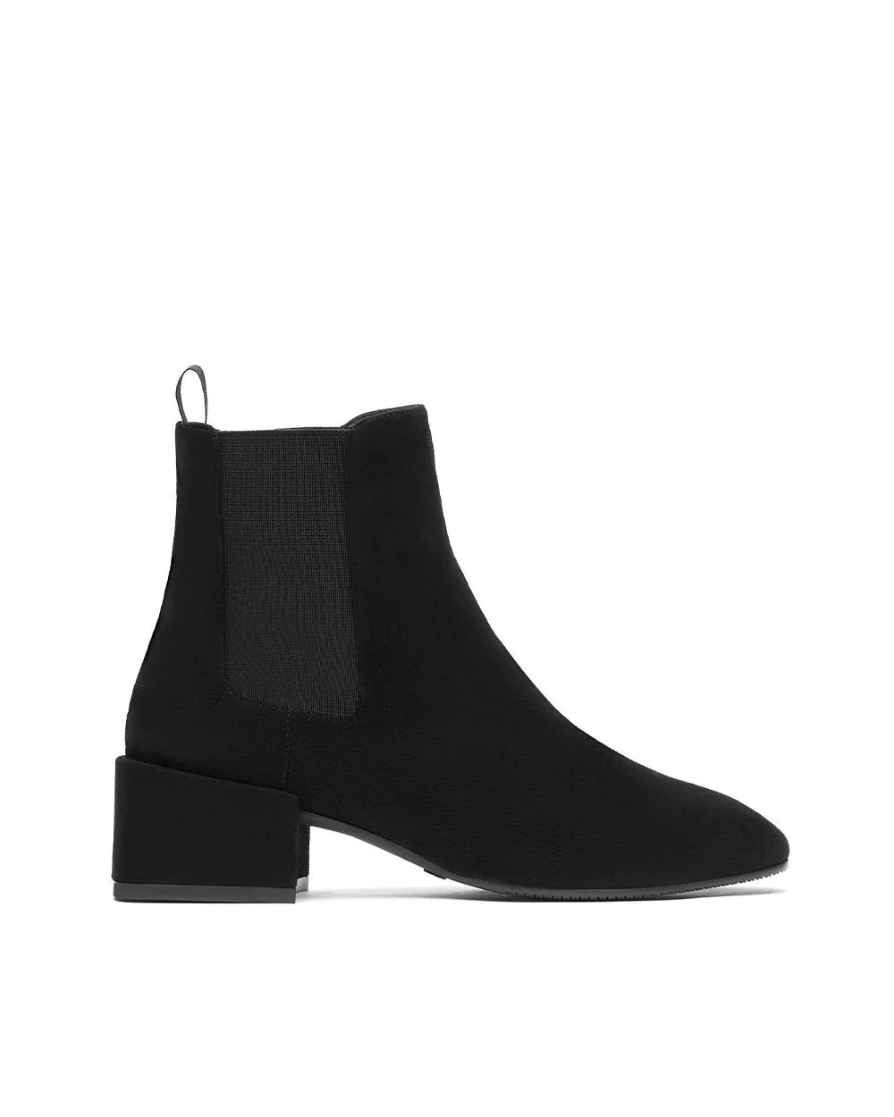 Stuart Weitzman Accordion Suede Chelsea Bootie-20239023