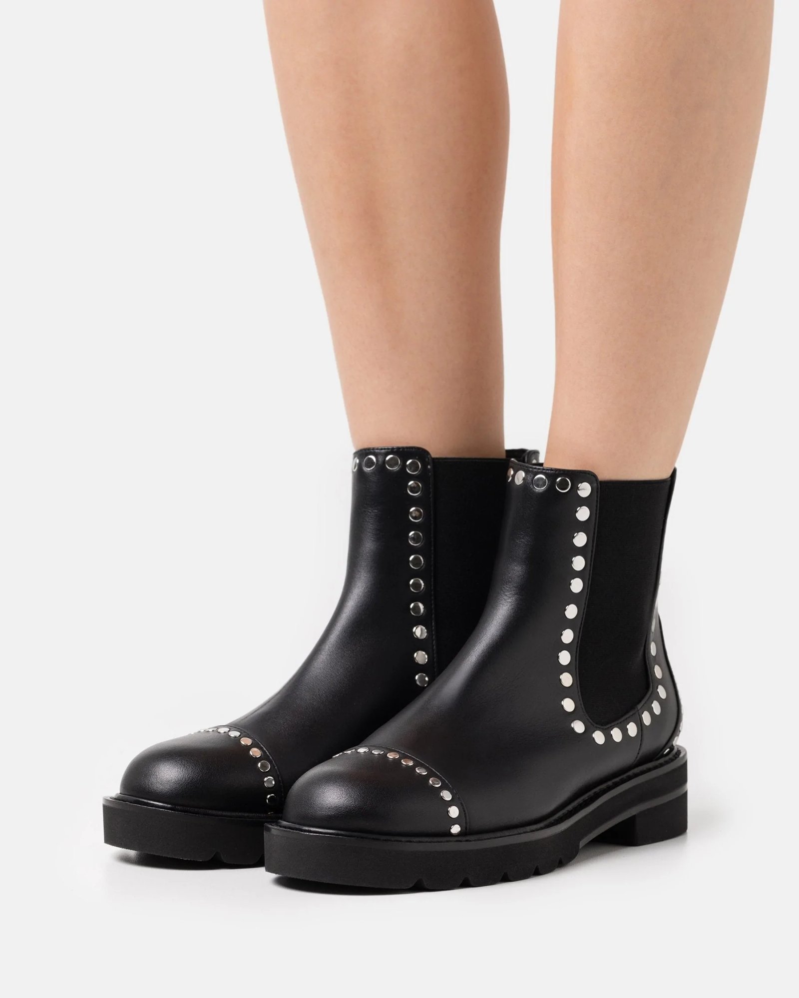 Alternative view of Stuart Weitzman Frankie Lift Studs Ankle Boots
