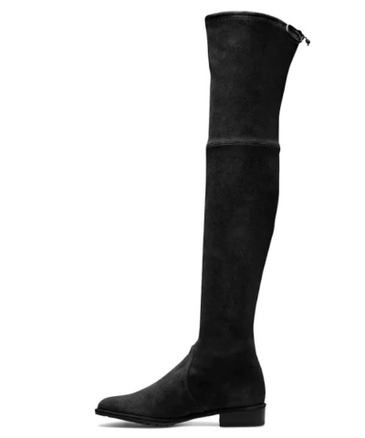 Stuart Weitzman Lowland Suede Over-the-Knee Boot - Image 5
