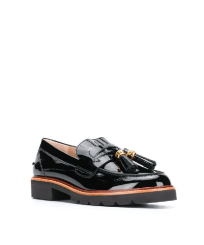 Stuart Weitzman Manila Signature Loafers In Black 20247952 2