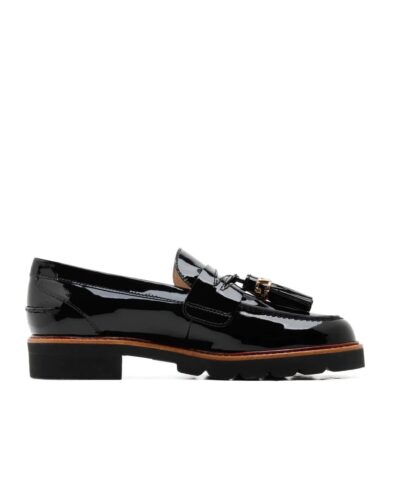 Stuart Weitzman Manila Signature Loafers In Black 20247952 6 1