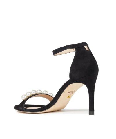 Stuart Weitzman Nunaked Embellished Suede Sandals 20242370 2 1
