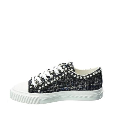 Stuart Weitzman Pearl Embellished Sneakers - Image 4
