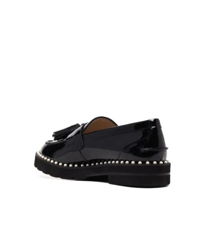 Stuart Weitzman Studded Detail Tassel Loafers 20244947 2
