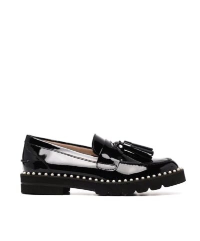Stuart Weitzman Studded Detail Tassel Loafers-20244951